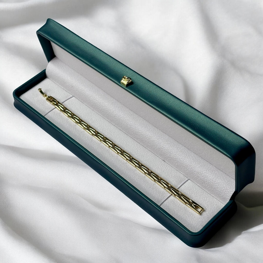 Pulsera Escama en Oro Laminado 18K