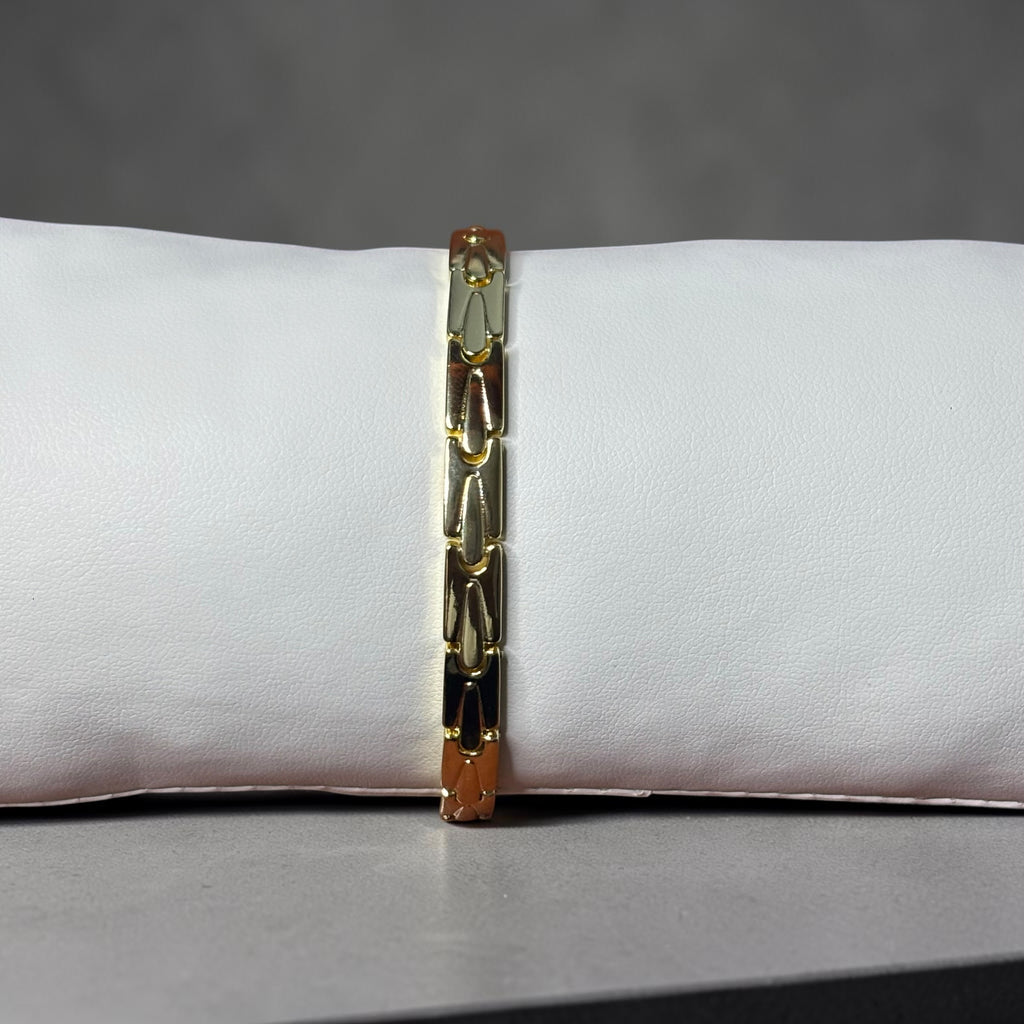 Pulsera Escama en Oro Laminado 18K
