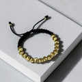 Pulsera Monarca 8mm en Oro Laminado 18K