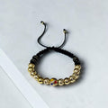 Pulsera Balón Tricolor en Oro Laminado 18K