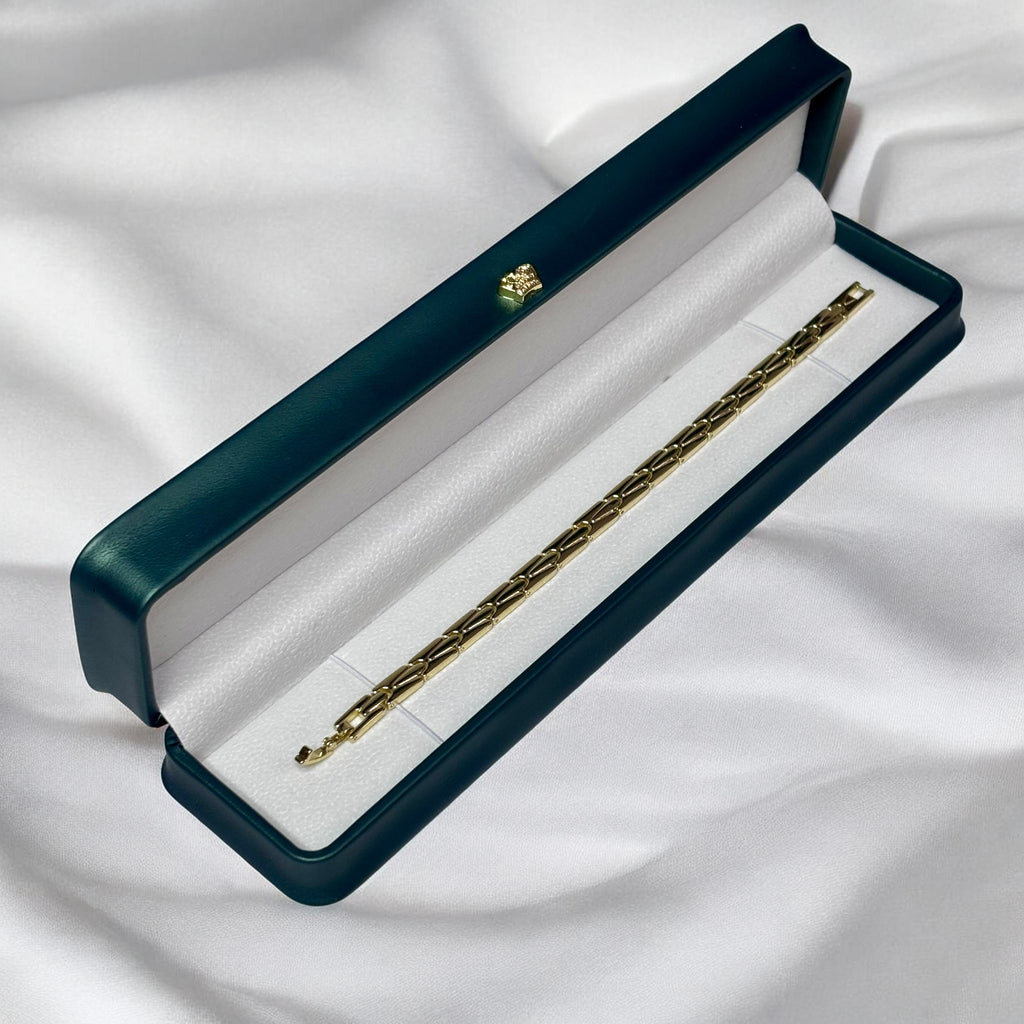 Pulsera Escama en Oro Laminado 18K