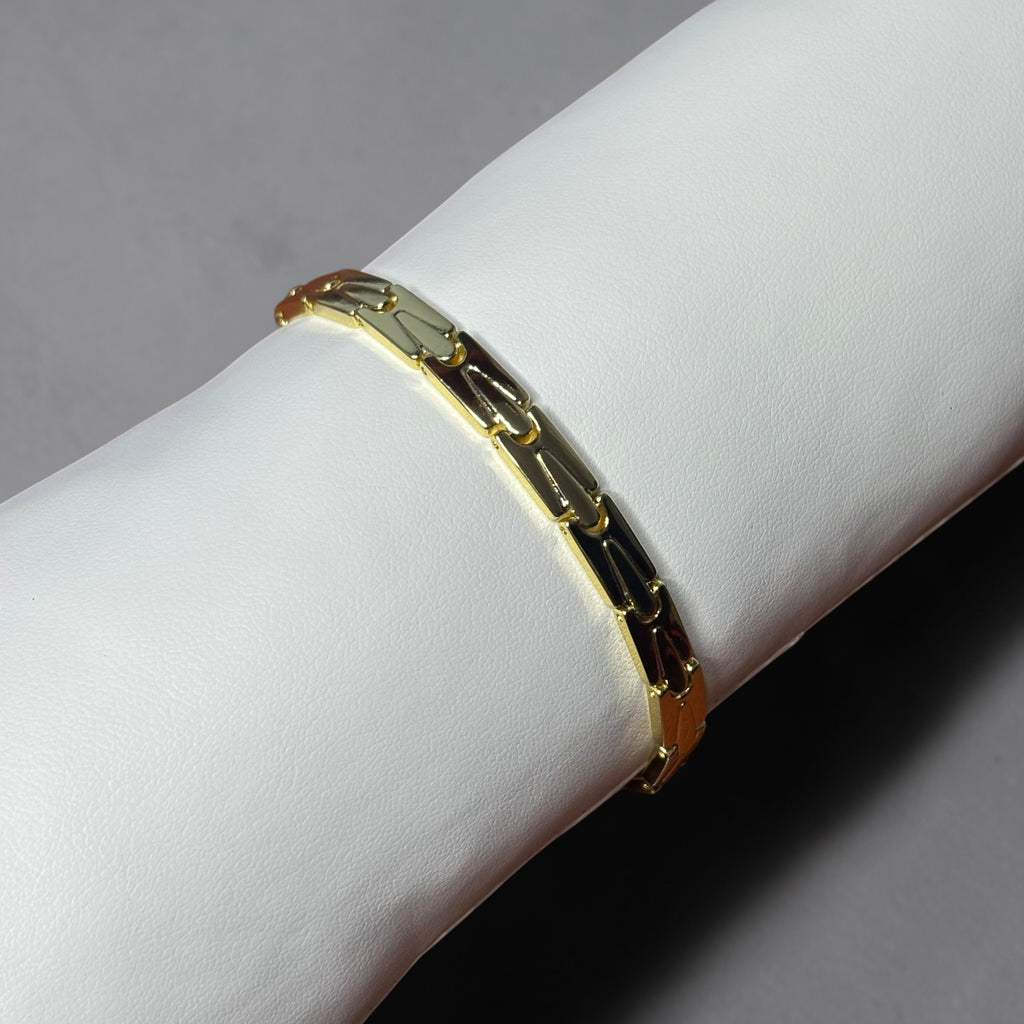 Pulsera Escama en Oro Laminado 18K