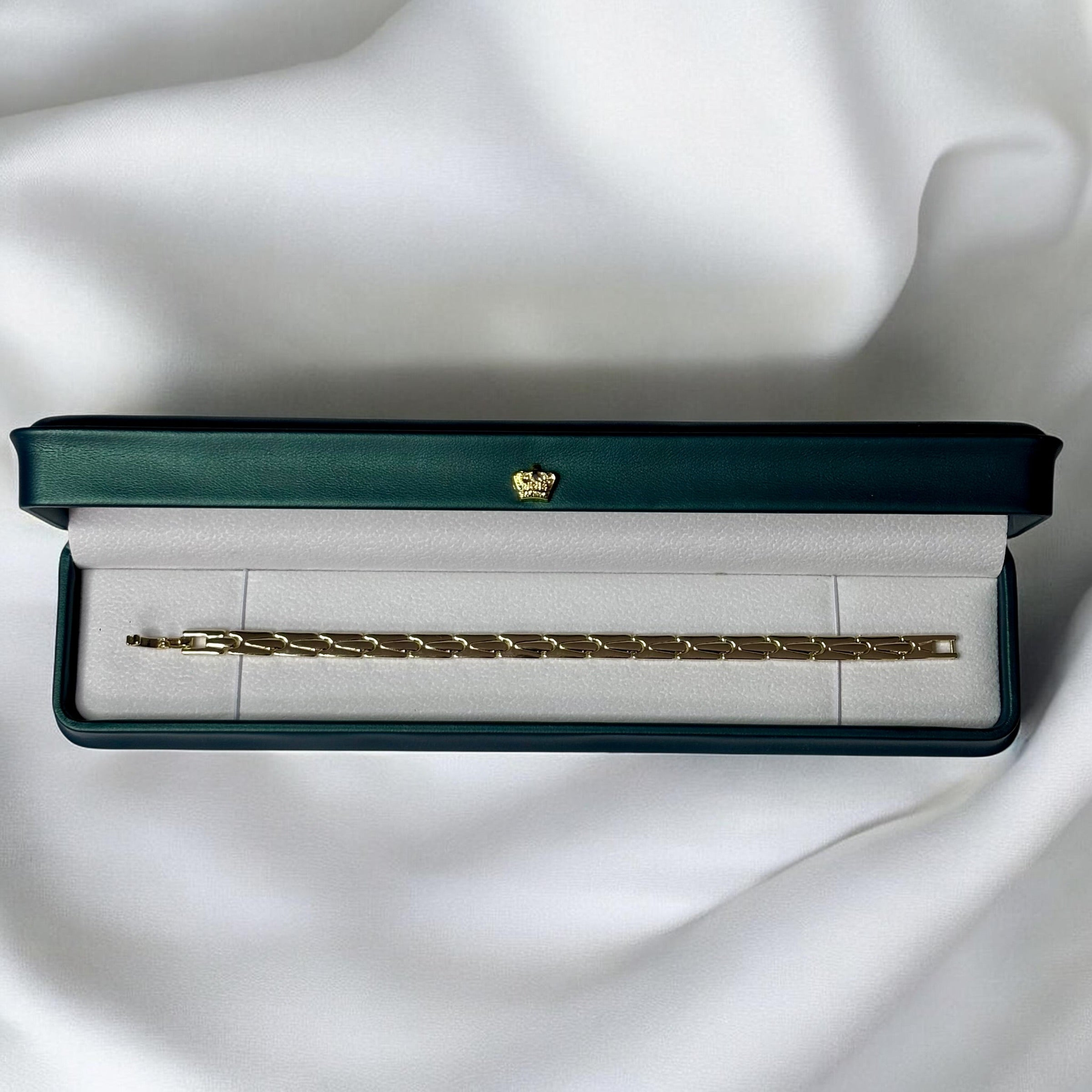 Pulsera Escama en Oro Laminado 18K