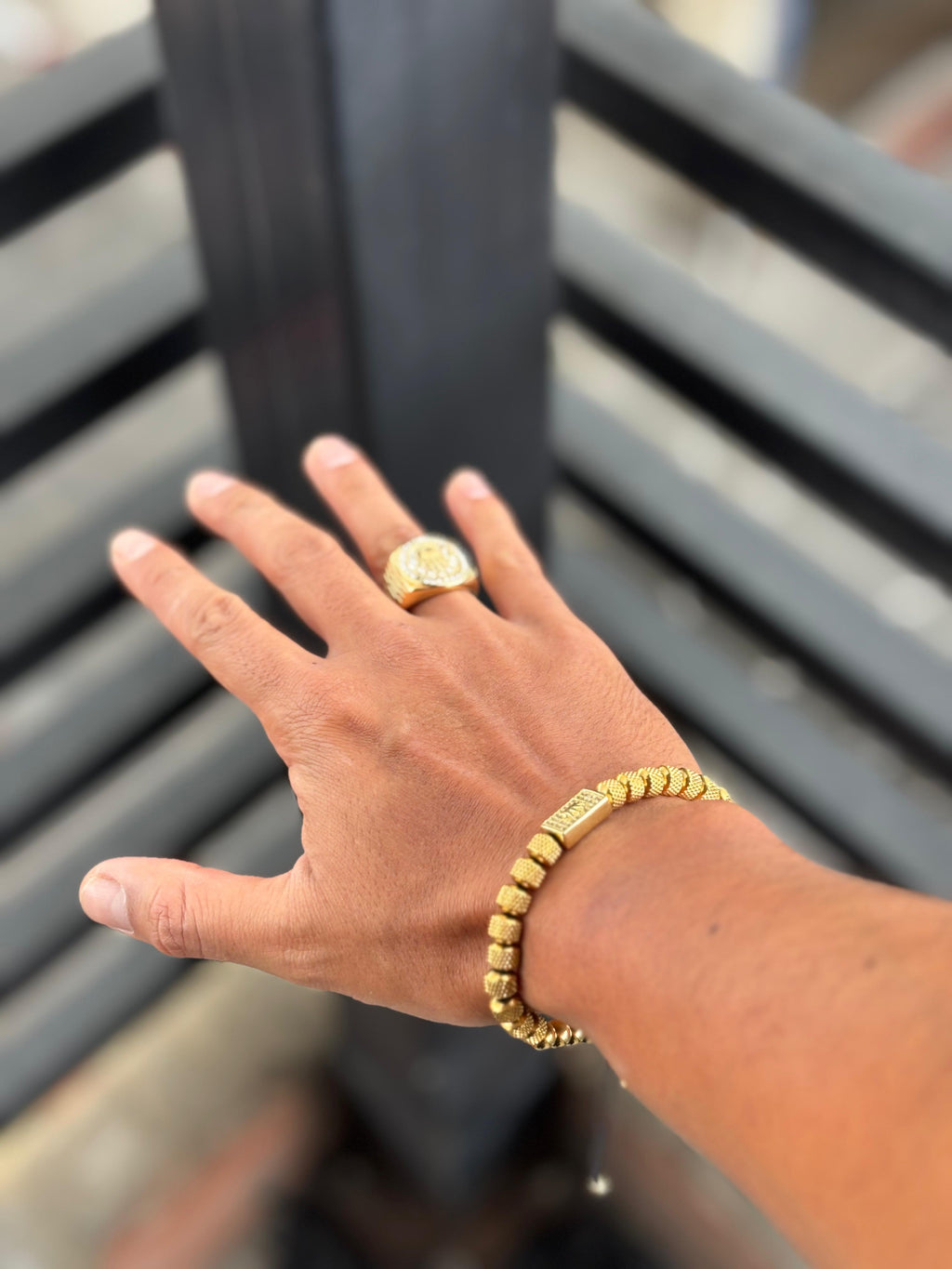 Gran Combo Pulsera Rolex + Anillo Rolex en Oro Laminado 18K